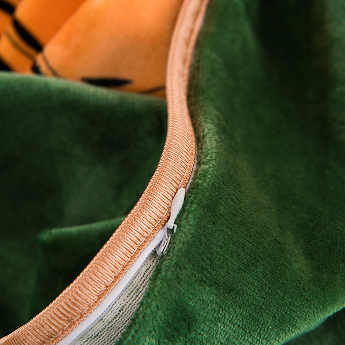 91家纺网 家纺一手货源 找家纺 金柚子 2024新款加厚牛奶绒四件套 快乐心情