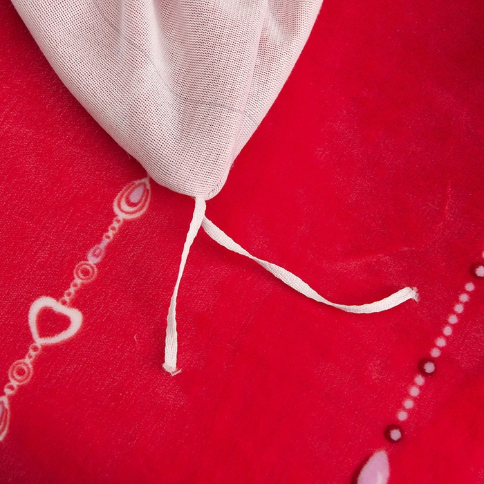 91家纺网 家纺一手货源 找家纺 金柚子 2024新款加厚牛奶绒四件套 卷珠帘