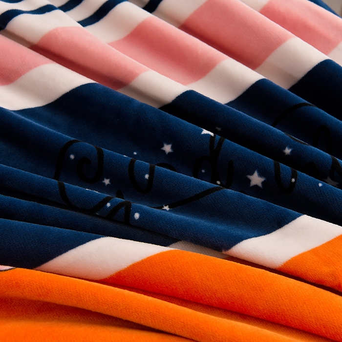 91家纺网 家纺一手货源 找家纺 金柚子 2024新款加厚牛奶绒四件套 怦然心动