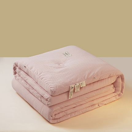 91家纺网 家纺一手货源 找家纺 （总）一加一 2025新款A类有机棉剪花大豆被冬被四季被