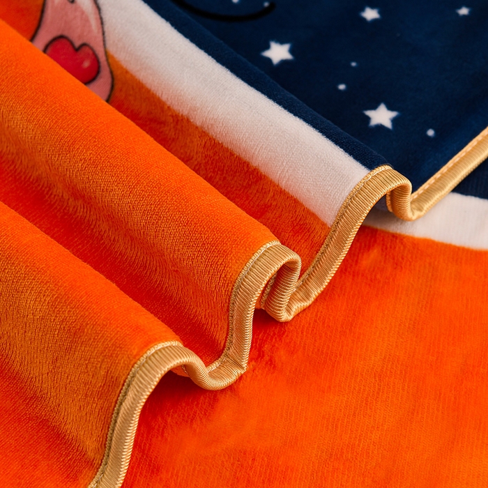 91家纺网 家纺一手货源 找家纺 金柚子 2024新款加厚牛奶绒四件套 怦然心动