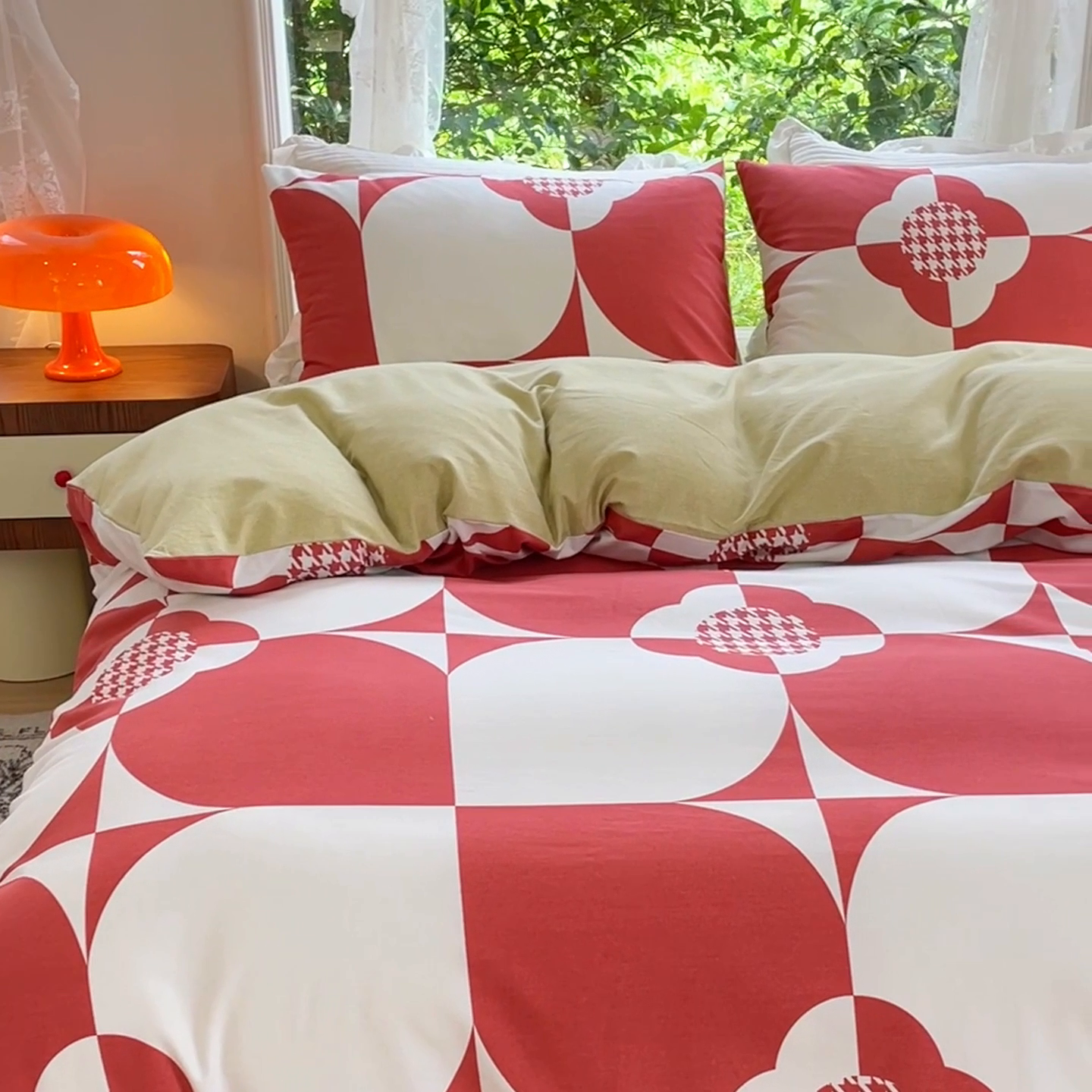 91家纺网 家纺一手货源 找家纺 （总）感遇家纺 2023新款印花系列全棉生态磨毛加厚四件套