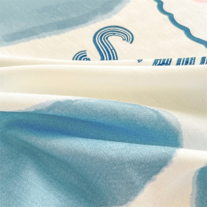 91家纺网 家纺一手货源 找家纺 名兮家居 2023新款全棉简约印花枕套 波波熊