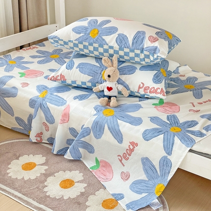 91家纺网 家纺一手货源 找家纺 （总）名兮家居 2023新款全棉简约印花枕套