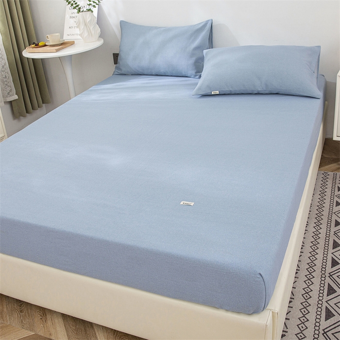 91家纺网 家纺一手货源 找家纺 棉乐町 2025新款老粗布床笠 偶遇