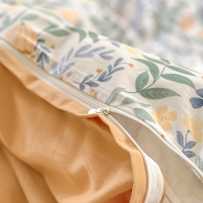 91家纺网 家纺一手货源 找家纺 田野 2023新款全棉加厚活性磨毛四件套 春意