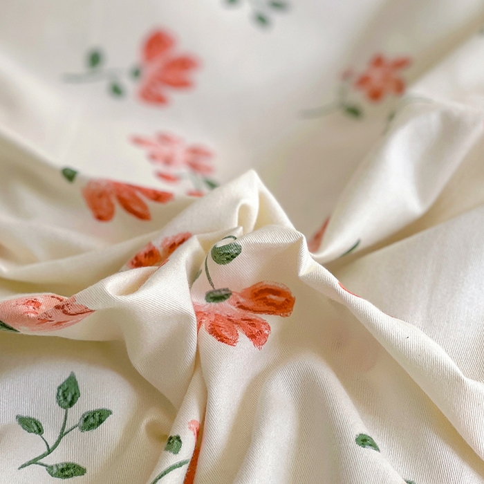 91家纺网 家纺一手货源 找家纺 田野 2023新款全棉加厚活性磨毛四件套 恬美