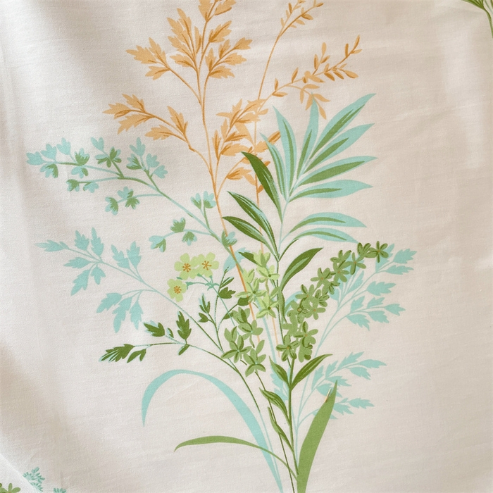 91家纺网 家纺一手货源 找家纺 名兮家居 2023新款全棉简约印花枕套 爱莲娜