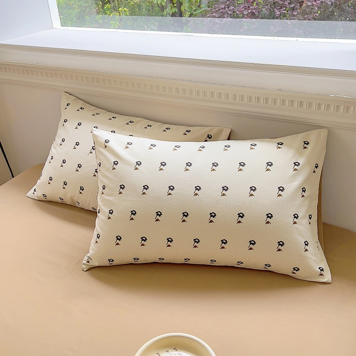 91家纺网 家纺一手货源 找家纺 田野 2023新款全棉加厚活性磨毛四件套 婷锦