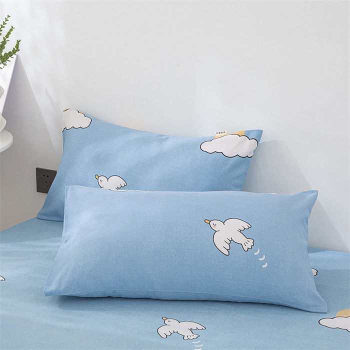 91家纺网 家纺一手货源 找家纺 棉乐町 2025新款老粗布床笠 沐恋