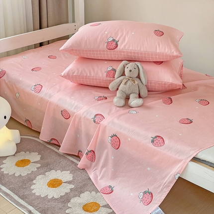 91家纺网 家纺一手货源 找家纺 （总）名兮家居 2023新款全棉简约印花枕套