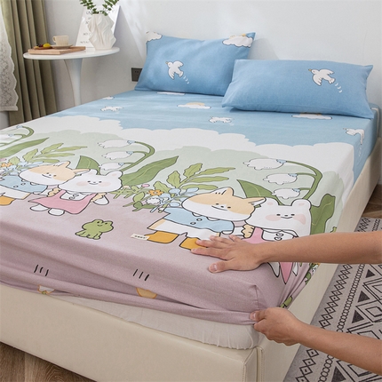 91家纺网 家纺一手货源 找家纺 （总）棉乐町 2025新款老粗布床笠