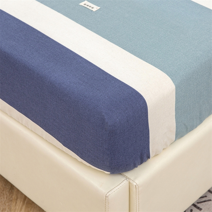 91家纺网 家纺一手货源 找家纺 棉乐町 2025新款老粗布床笠 欢乐