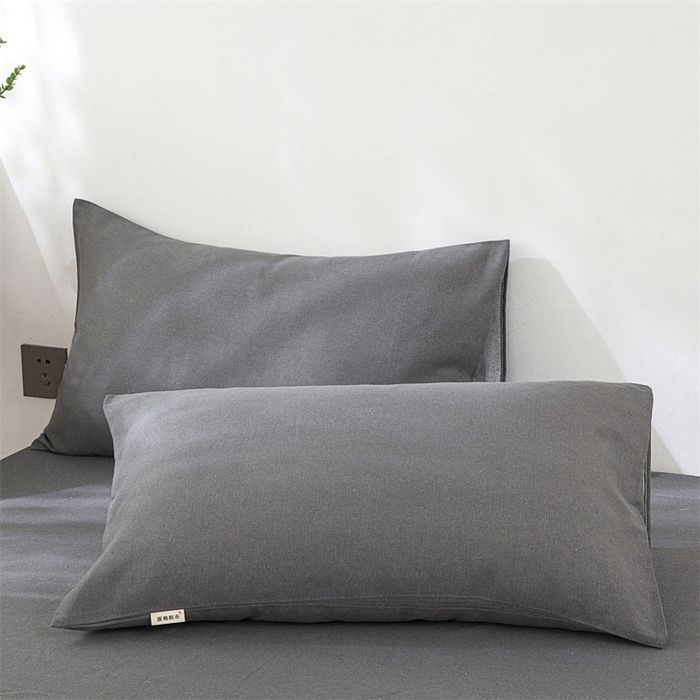 91家纺网 家纺一手货源 找家纺 棉乐町 2025新款老粗布床笠 傍晚