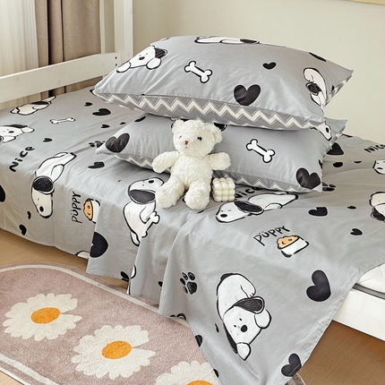 91家纺网 家纺一手货源 找家纺 （总）名兮家居 2023新款全棉简约印花枕套