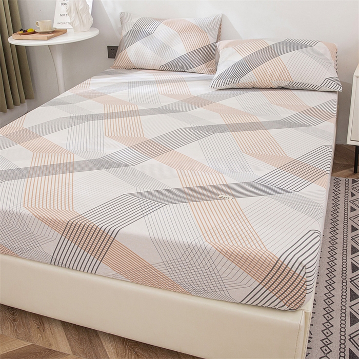 91家纺网 家纺一手货源 找家纺 棉乐町 2025新款老粗布床笠 艾米