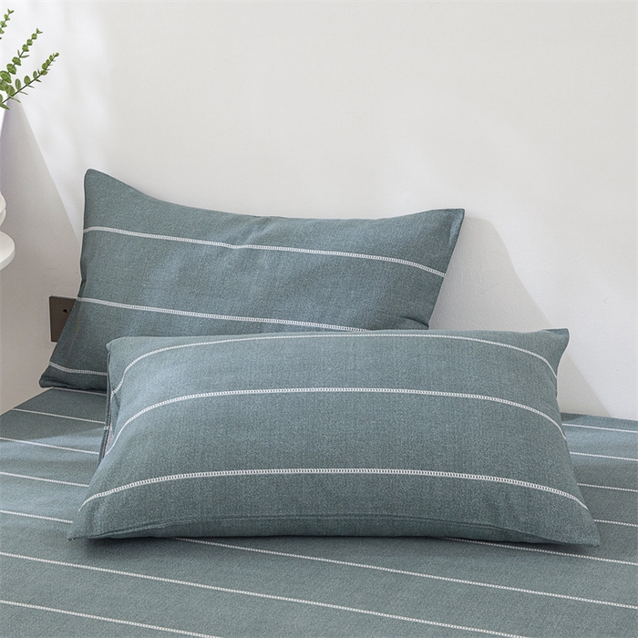 91家纺网 家纺一手货源 找家纺 首爱家纺 2025新款纯棉老粗布床笠 初见