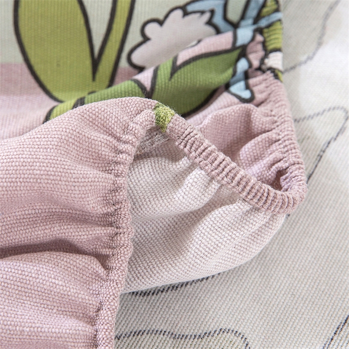 91家纺网 家纺一手货源 找家纺 棉乐町 2025新款老粗布床笠 沐恋