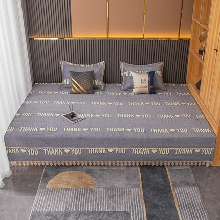 91家纺网 家纺一手货源 找家纺 （总）手艺人 2025新款牛奶绒炕盖榻榻米炕垫新款水溶边K217-K252