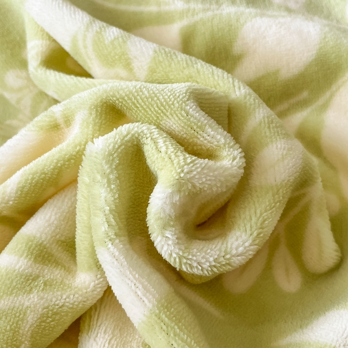 91家纺网 家纺一手货源 找家纺 呗旺鹿 2023新款高克重印花牛奶绒四件套直播 锦瑟