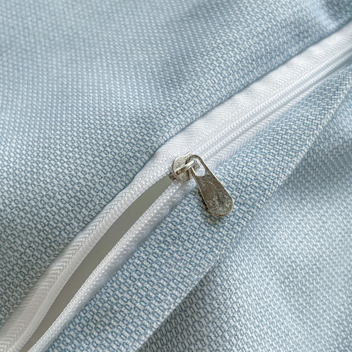 91家纺网 家纺一手货源 找家纺 金麦 2023新款全棉磨毛原棉宽边刺绣四件套系列-梦娜 梦娜-蓝