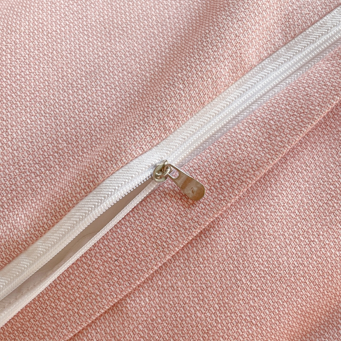 91家纺网 家纺一手货源 找家纺 金麦 2023新款全棉磨毛原棉宽边刺绣四件套系列-梦娜 梦娜-粉