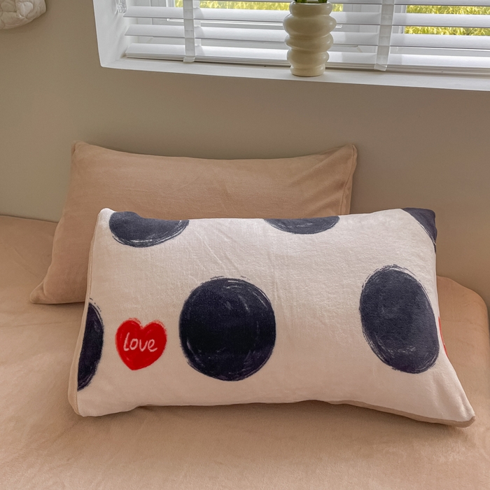 91家纺网 家纺一手货源 找家纺 三朵 2023新款牛奶绒小清新系列四件套 浩瀚星河