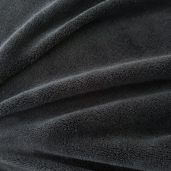 91家纺网 家纺一手货源 找家纺 三朵 2023年新款秋冬牛奶绒床笠 黑色