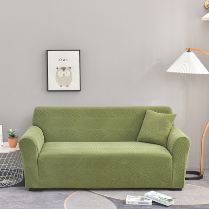 91家纺网 家纺一手货源 找家纺 （总）逐日沙发套 2023新款防水提花沙发套直排-初意