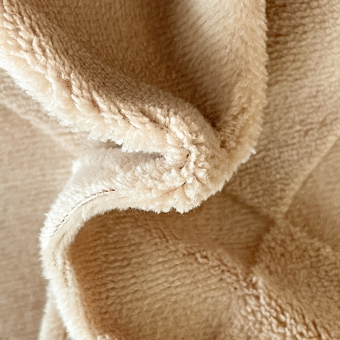 91家纺网 家纺一手货源 找家纺 澳梵 2023新款雕花牛奶绒贝壳边工艺四件套 简格-卡其