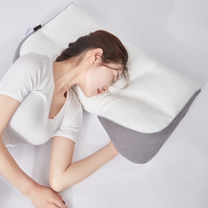 91家纺网 家纺一手货源 找家纺 （总）拾光枕芯 2023新款天丝针织棉喵喵枕枕头枕芯