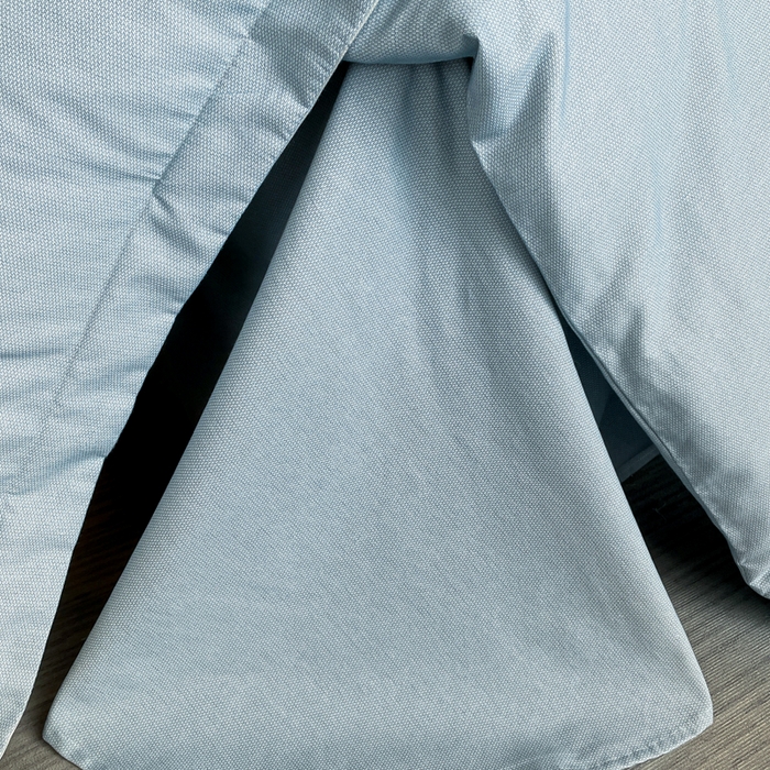 91家纺网 家纺一手货源 找家纺 金麦 2023新款全棉磨毛原棉宽边刺绣四件套系列-梦娜 梦娜-蓝