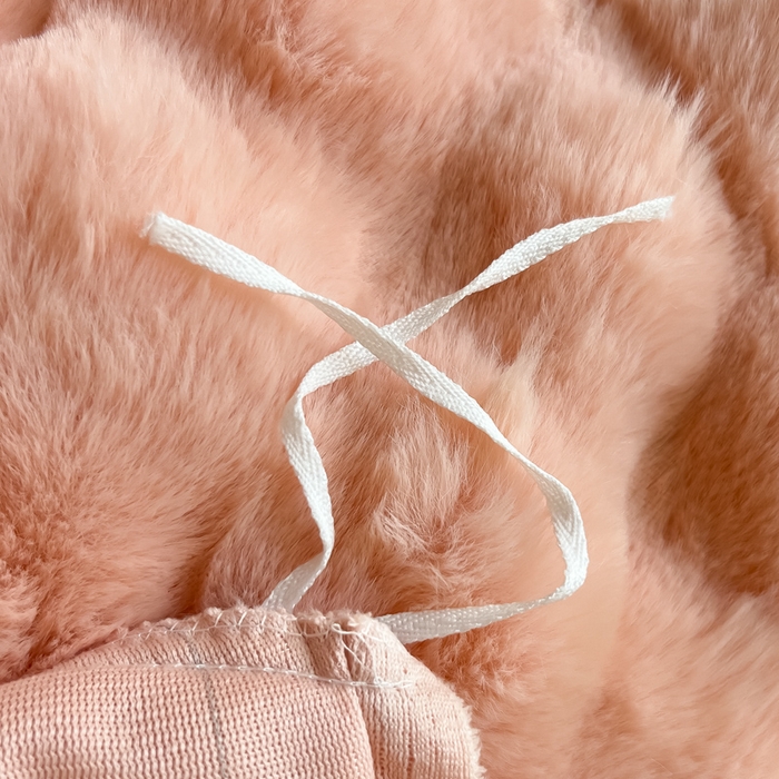 91家纺网 家纺一手货源 找家纺 慕尚 2025新款480g加厚兔毛绒兔兔绒四件套 薇妮肉粉