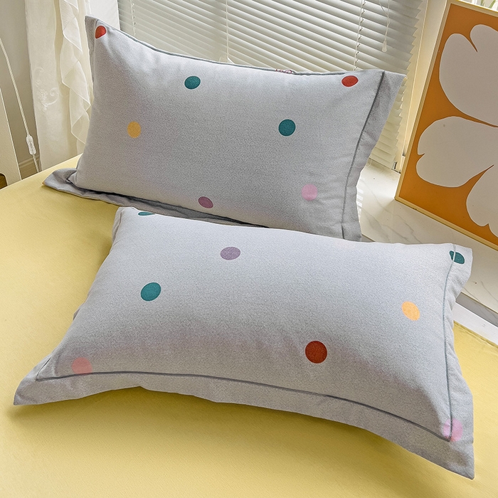 91家纺网 家纺一手货源 找家纺 （总）棉生活家纺 2023新款铂金全棉磨毛系列（AB版）单枕套