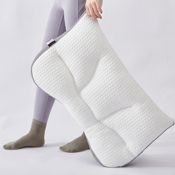 91家纺网 家纺一手货源 找家纺 （总）拾光枕芯 2023新款天丝针织棉喵喵枕枕头枕芯