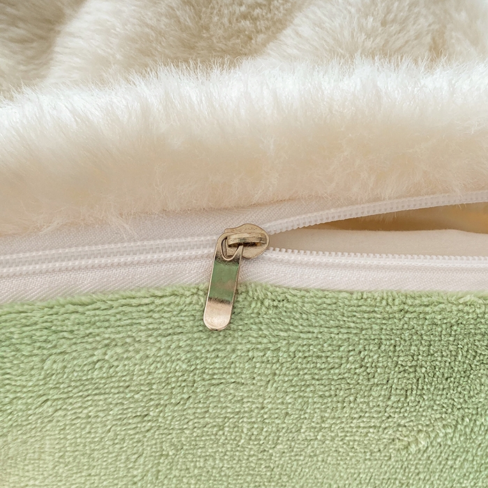 91家纺网 家纺一手货源 找家纺 （总）澳梵 2023新款【山茶花】小香风刺绣兔兔绒牛奶绒四件