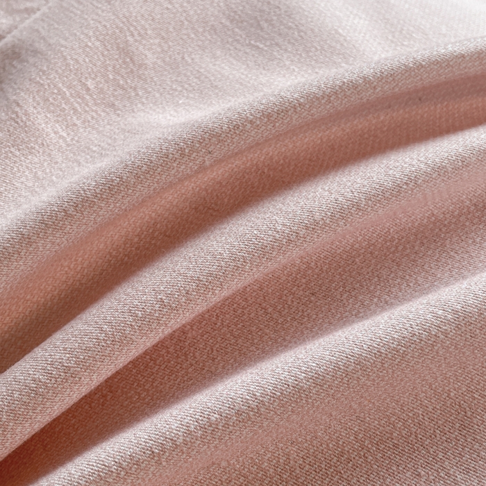 91家纺网 家纺一手货源 找家纺 金麦 2023新款全棉磨毛原棉宽边刺绣四件套系列-梦娜 梦娜-粉