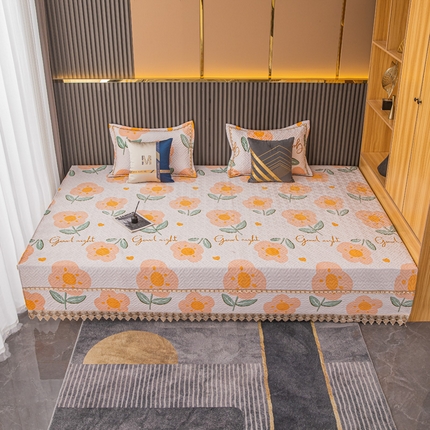 91家纺网 家纺一手货源 找家纺 （总）手艺人 2025新款牛奶绒炕盖榻榻米炕垫新款水溶边K217-K252