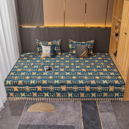 91家纺网 家纺一手货源 找家纺 （总）手艺人 2025新款牛奶绒炕盖榻榻米炕垫新款水溶边K217-K252