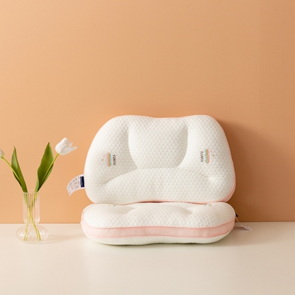 （总）拾光枕芯 2023新款天丝针织棉彩虹儿童枕男宝枕头枕芯