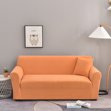 91家纺网 家纺一手货源 找家纺 （总）逐日沙发套 2023新款防水提花沙发套直排-初意