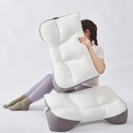 91家纺网 家纺一手货源 找家纺 （总）拾光枕芯 2023新款天丝针织棉喵喵枕枕头枕芯