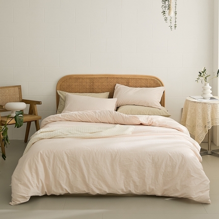 91家纺网 家纺一手货源 找家纺 （总）新款秋冬40S水洗棉四件套-晚风