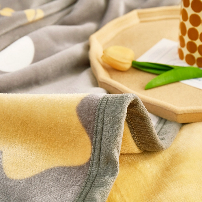 91家纺网 家纺一手货源 找家纺 肖恩毯业 2025新款复合牛奶绒云毯 星愿