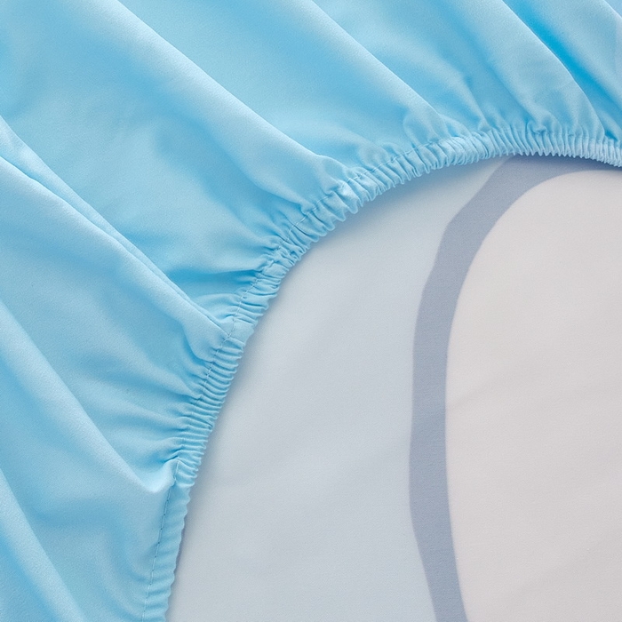 91家纺网 家纺一手货源 找家纺 蘭菲 2023新款三丽鸥全棉单床笠 吃货