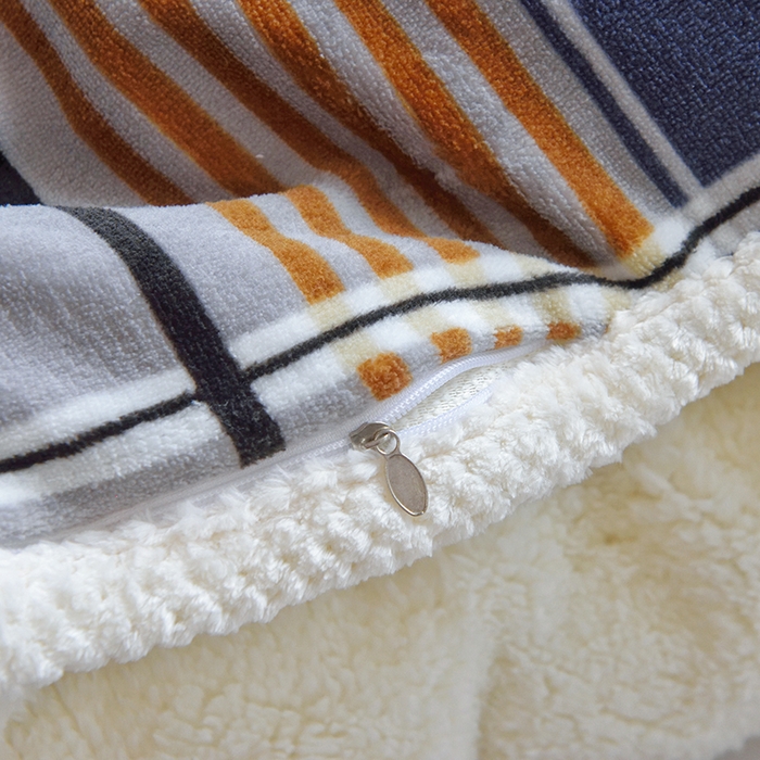 91家纺网 家纺一手货源 找家纺 多乐家纺 2023年新款牛奶绒学生三件套 大蓝格