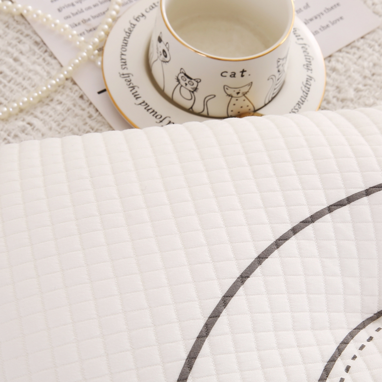 91家纺网 家纺一手货源 找家纺 拾光枕芯 2023新款TEC睡眠科技枕 TEC睡眠科技枕2