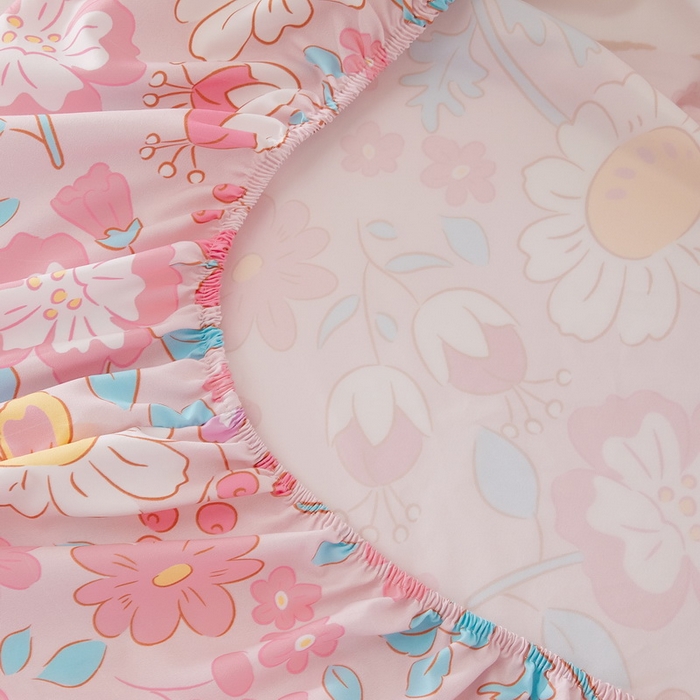 91家纺网 家纺一手货源 找家纺 蘭菲 2023新款三丽鸥全棉单床笠 闺蜜