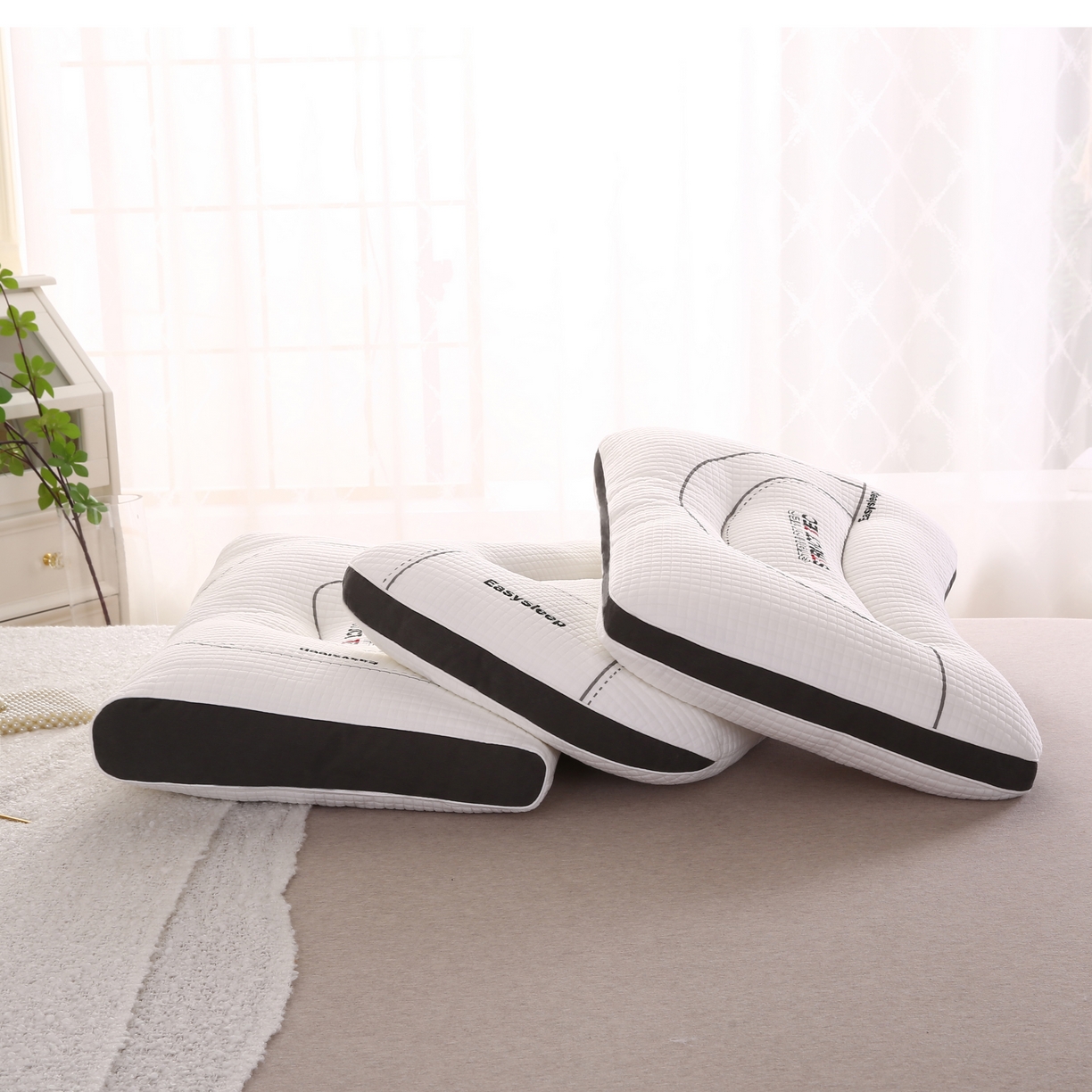 91家纺网 家纺一手货源 找家纺 （总）拾光枕芯 2023新款TEC睡眠科技枕