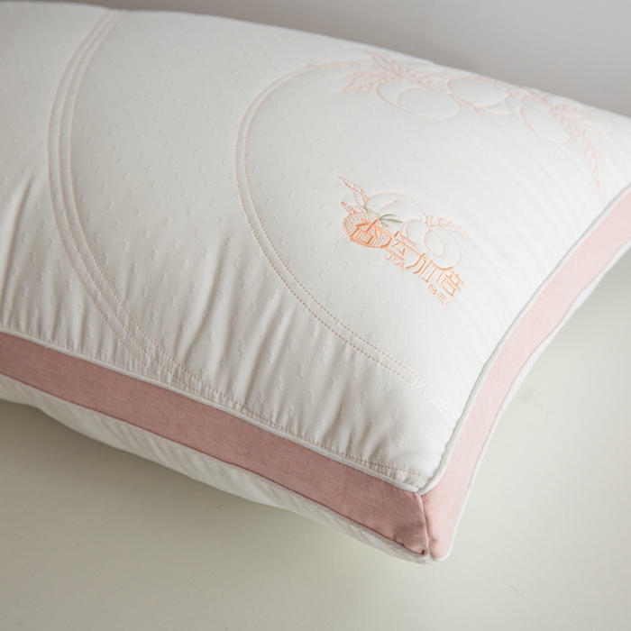 91家纺网 家纺一手货源 找家纺 拾光枕芯 2023新款幸运加倍枕 米白色48*74cm/只